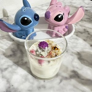 Artesanal Scented Candle Flowers